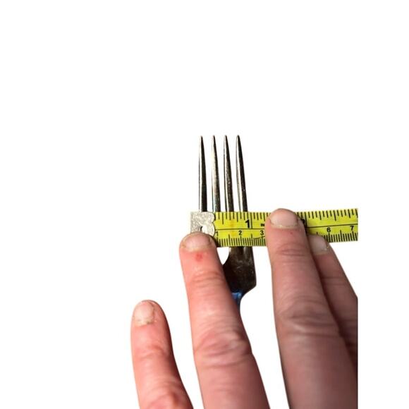 USVA U. S. V. A USA Veterans Forks Silverware Lot of 8 Silver Plated VTG - Picture 7 of 8